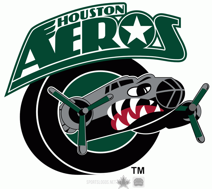 Houston Aeros 2006 07-2012 13 Primary Logo iron on transfers for T-shirts